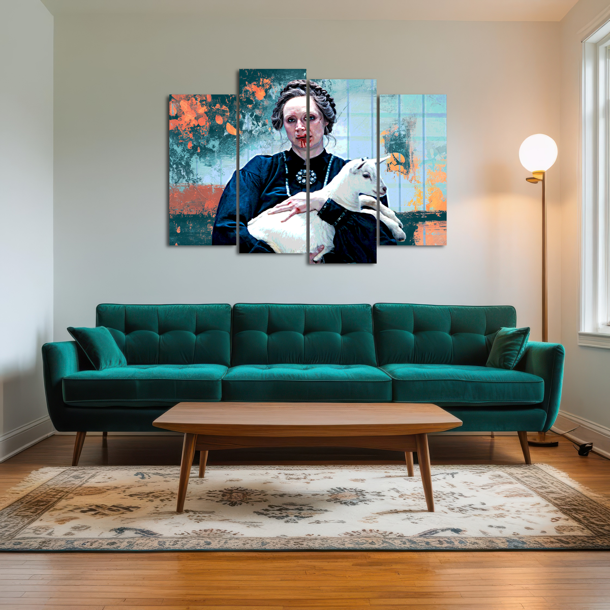 Severance Lorne & Her Goat Wall Art