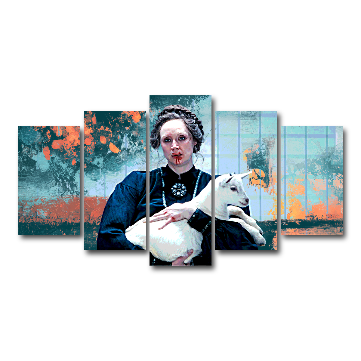 Severance Lorne & Her Goat Wall Art