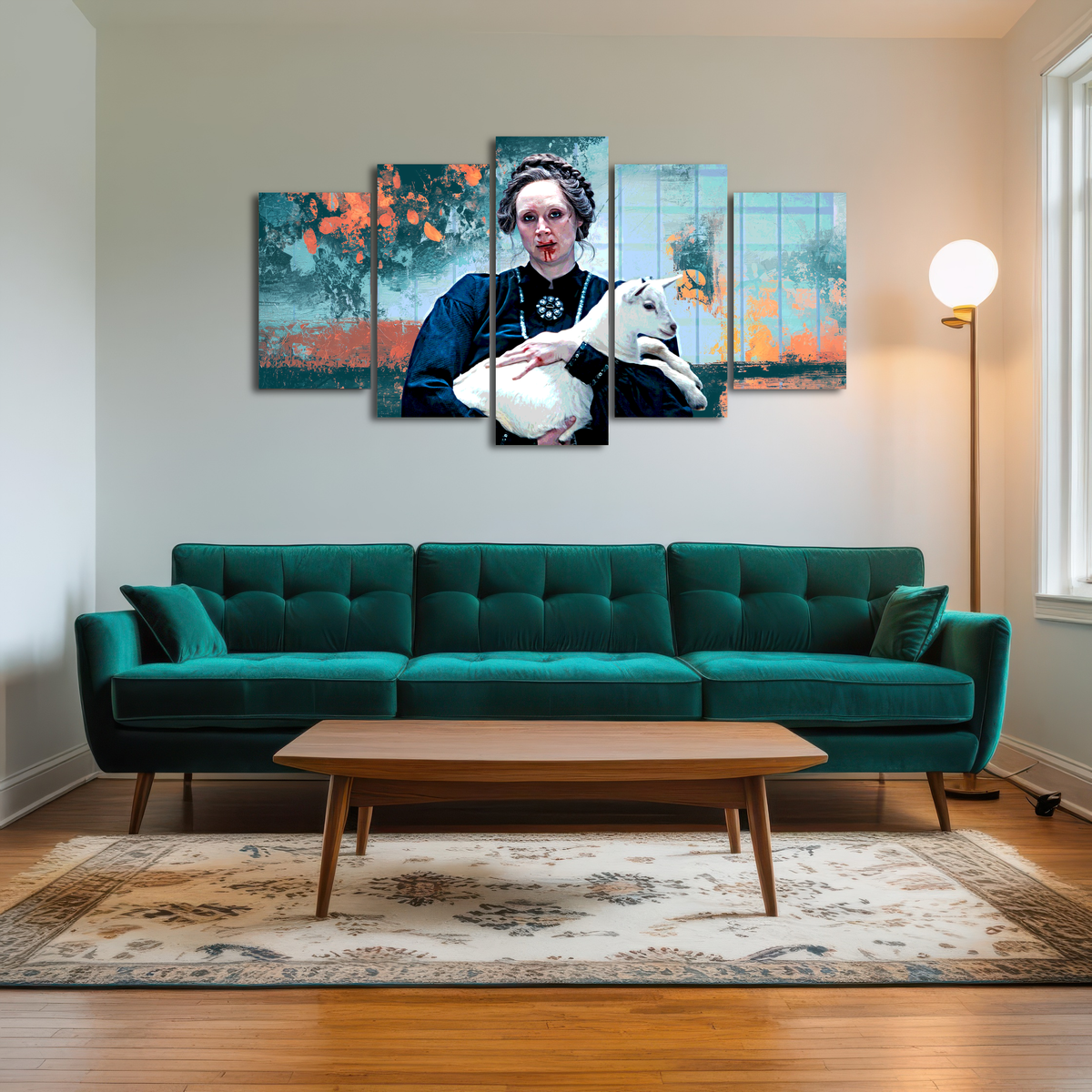 Severance Lorne & Her Goat Wall Art