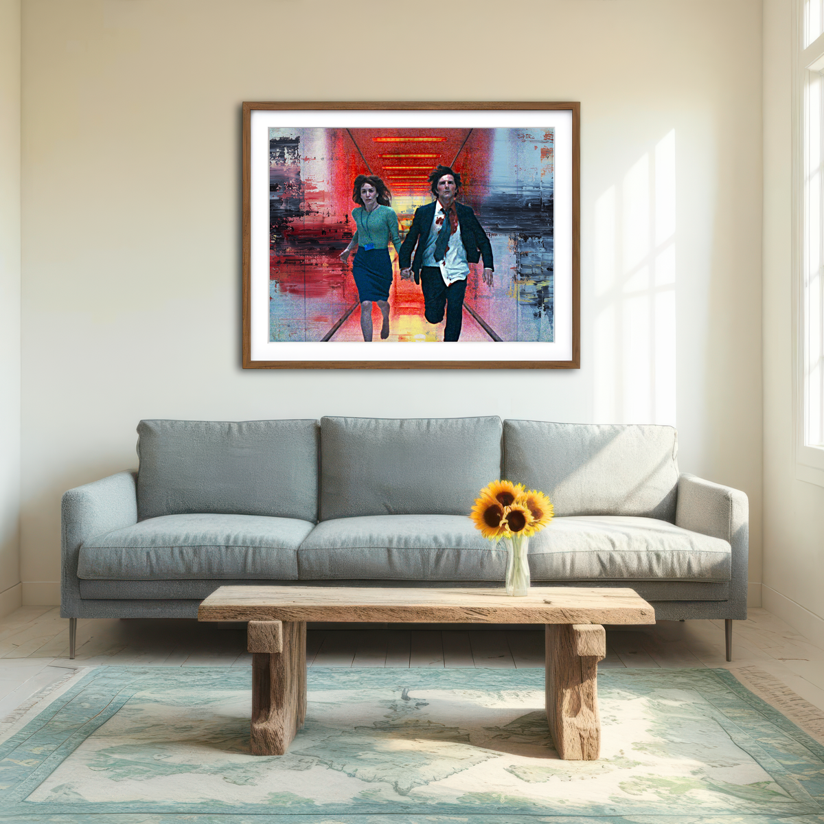 AUTO-MOCKUP ROOM | Severance S2 Finale Wall Art