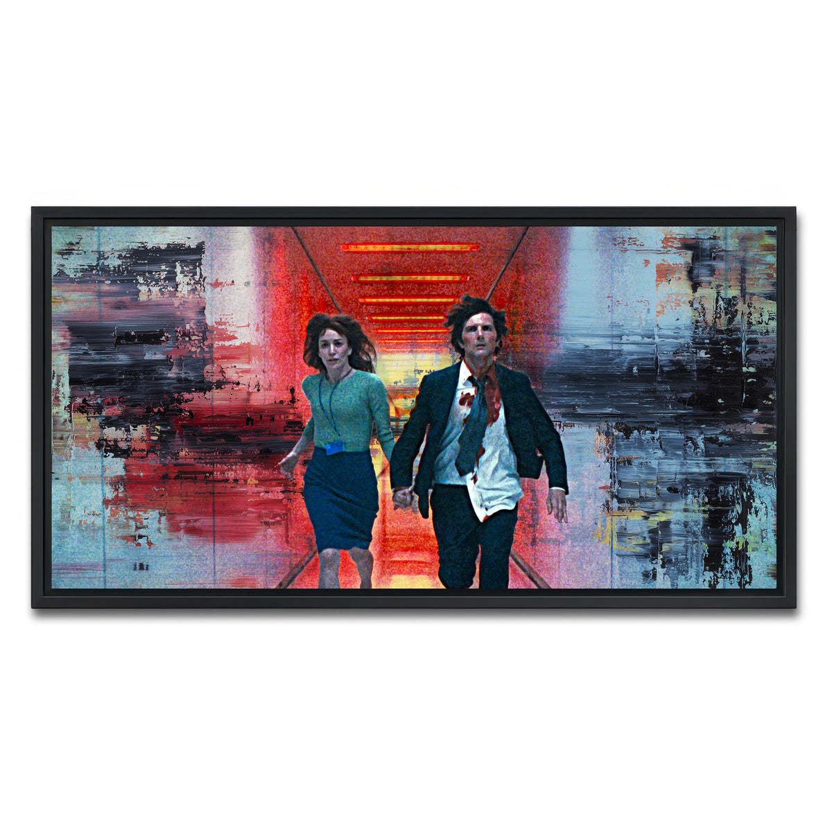 AUTO-MOCKUP WHITE | Severance S2 Finale | 1 Piece | Black Framed Canvas | group=2x1