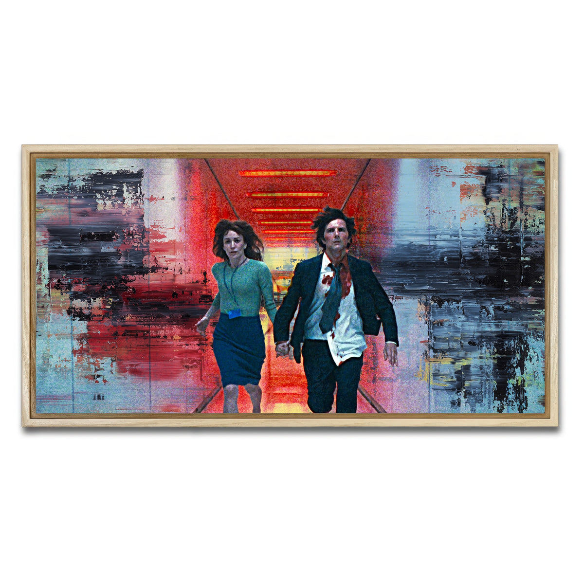 AUTO-MOCKUP WHITE | Severance S2 Finale | 1 Piece | Natural Framed Canvas | group=2x1