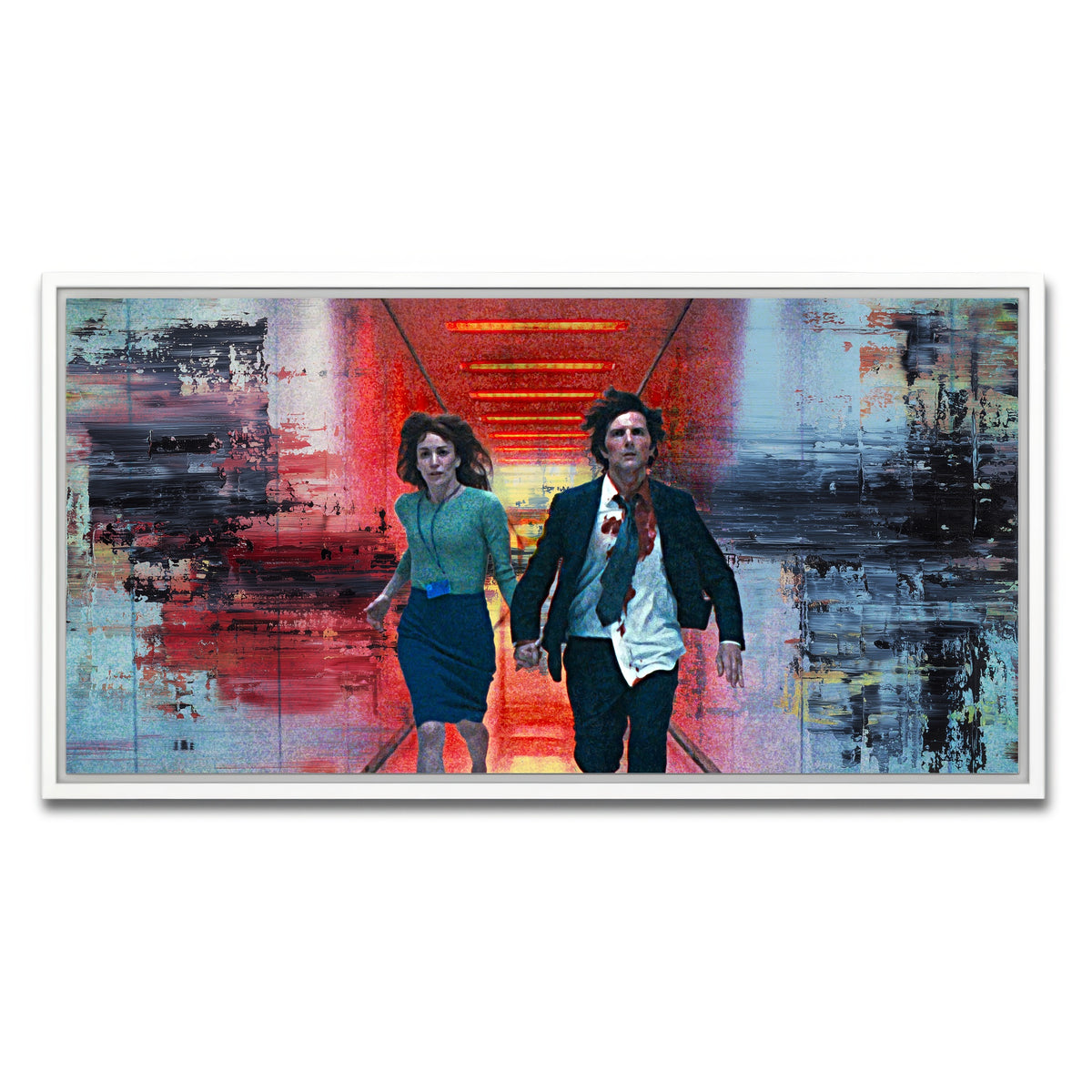 AUTO-MOCKUP WHITE | Severance S2 Finale | 1 Piece | White Framed Canvas | group=2x1