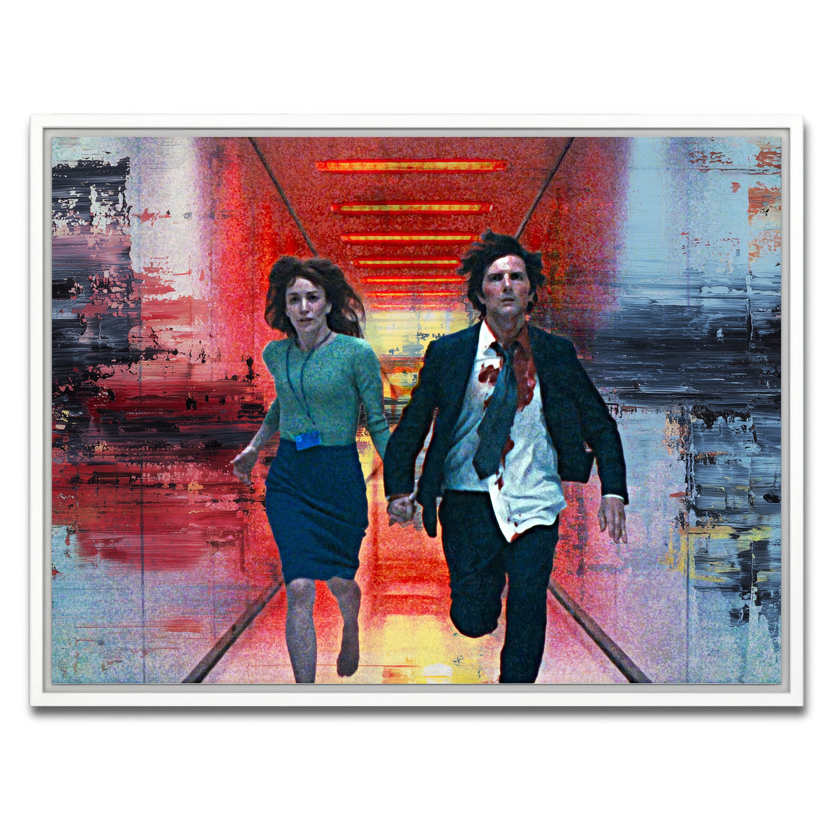 AUTO-MOCKUP WHITE | Severance S2 Finale | 1 Piece | White Framed Canvas | group=4x3