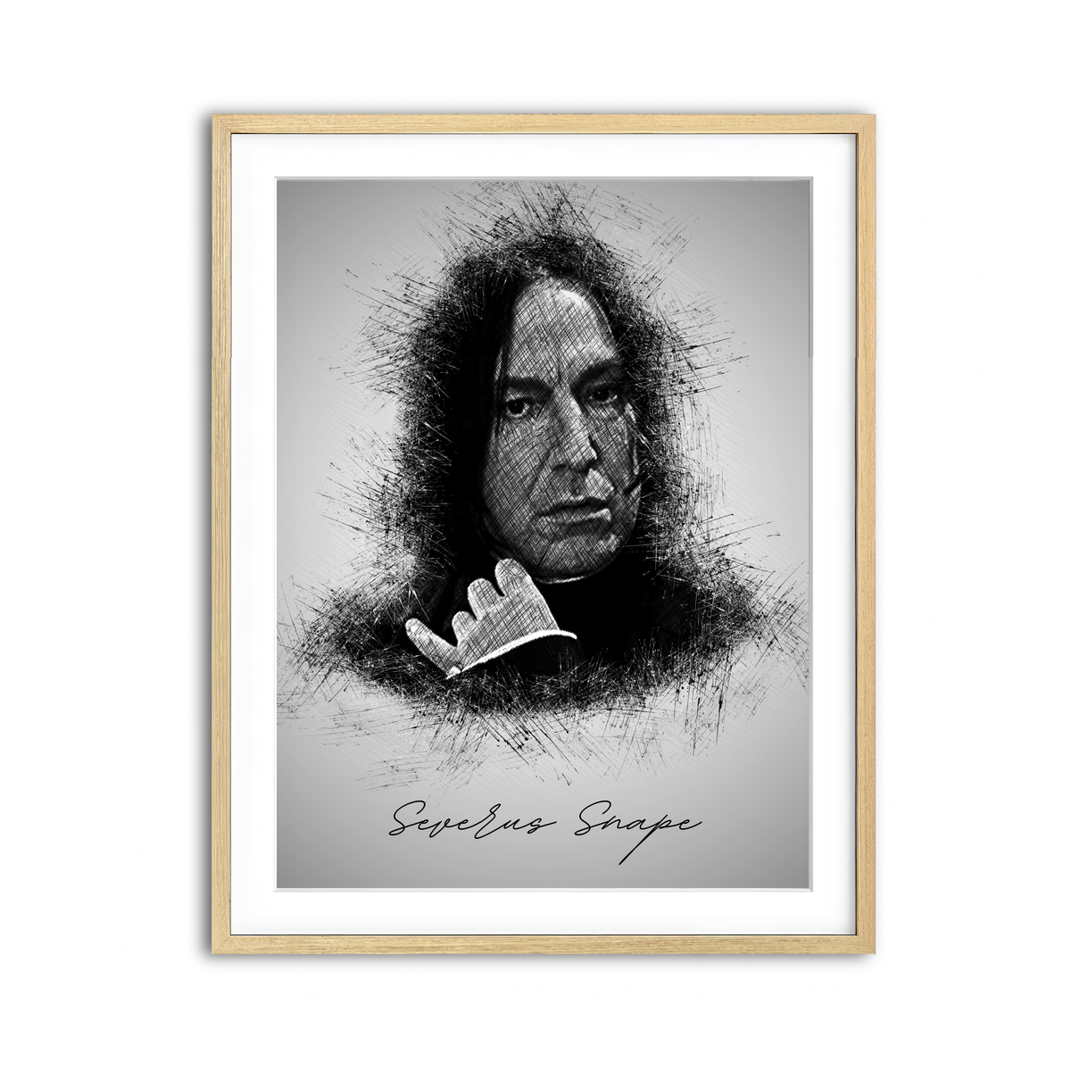 Framed Print 3x4 Natural