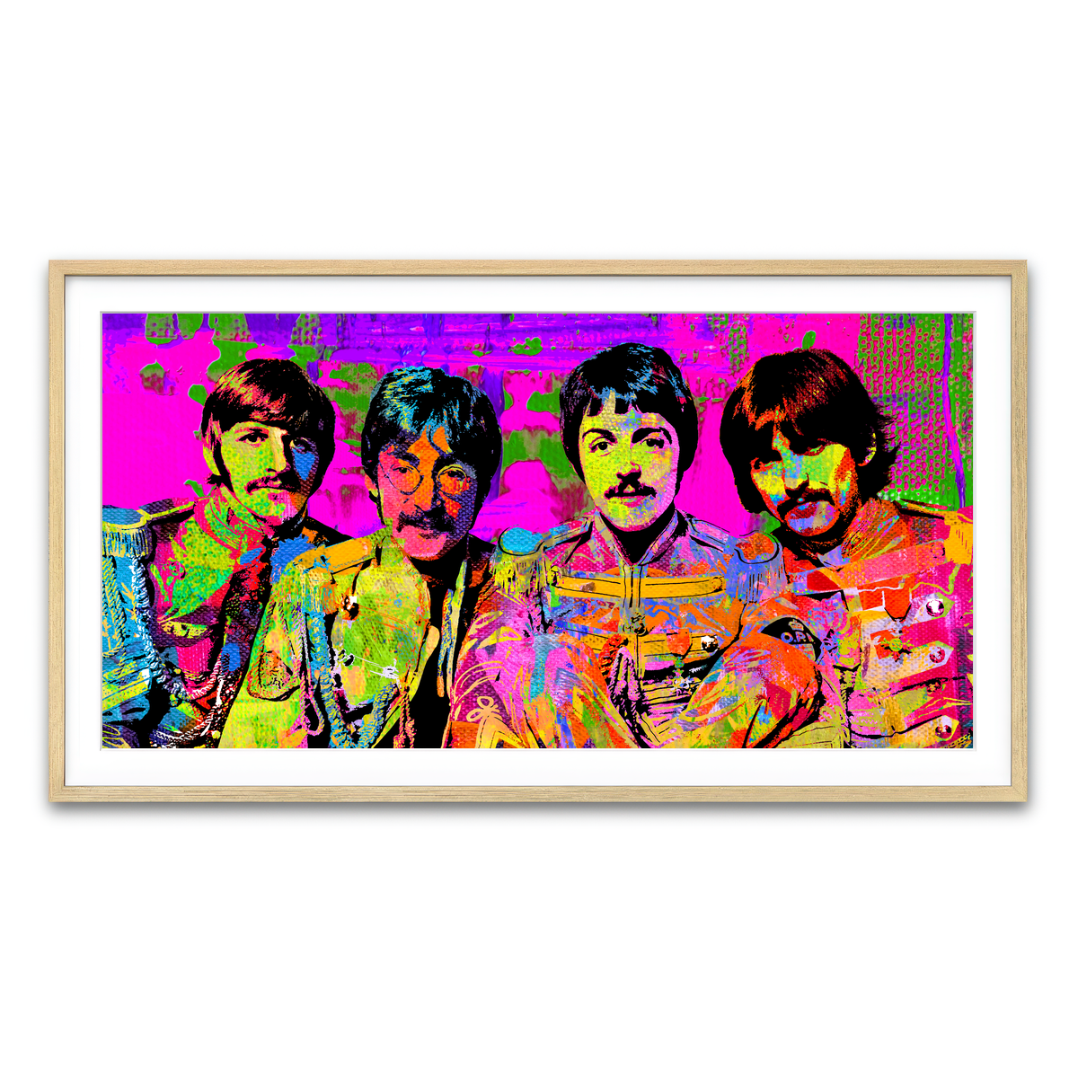 Framed Print 2x1 Natural