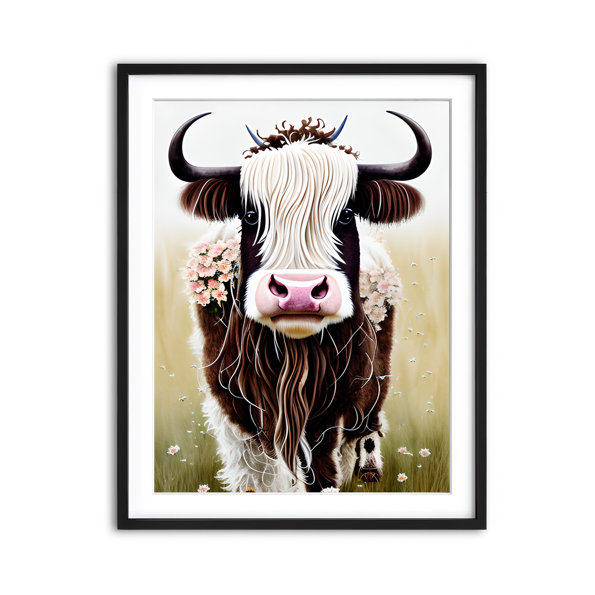 Framed Print 3x4 Black