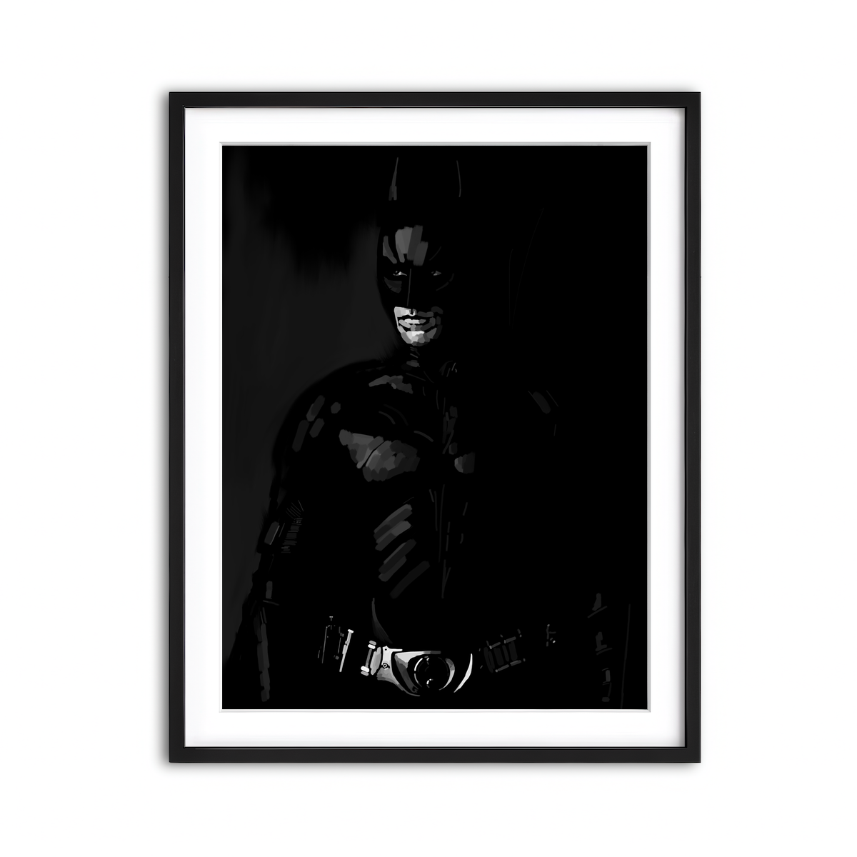 Framed Print 3x4 Black