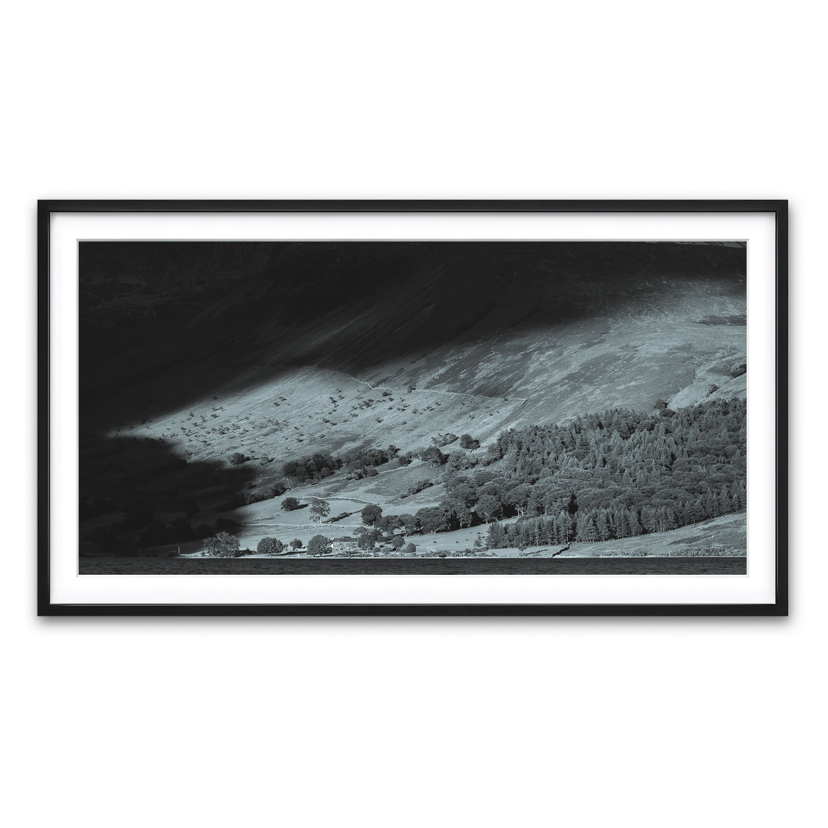 Framed Print 2x1 Black