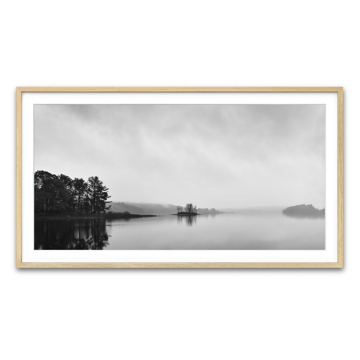 Framed Print 2x1 Natural