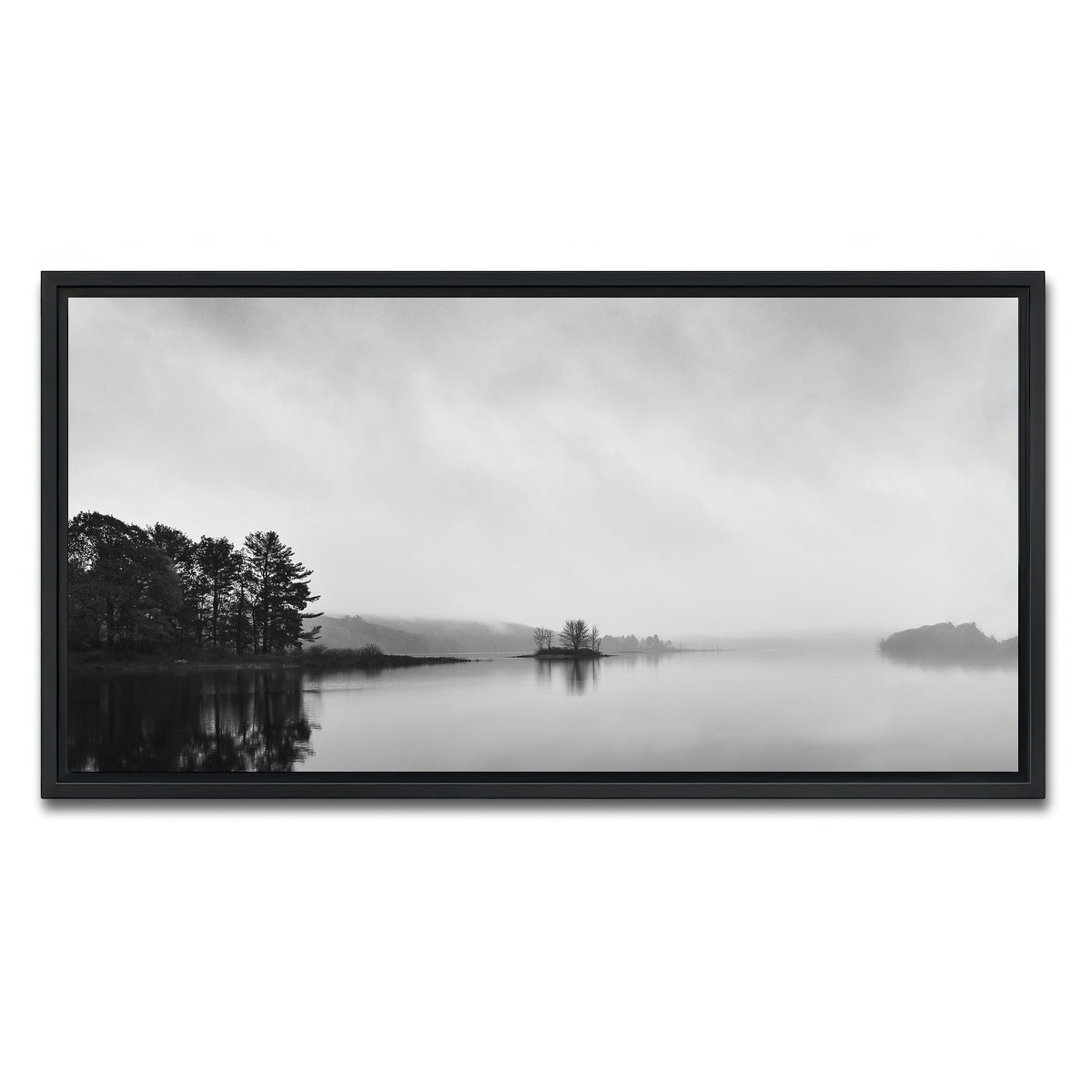 AUTO-MOCKUP WHITE | Shahola Lake | 1 Piece | Black Framed Canvas | group=2x1