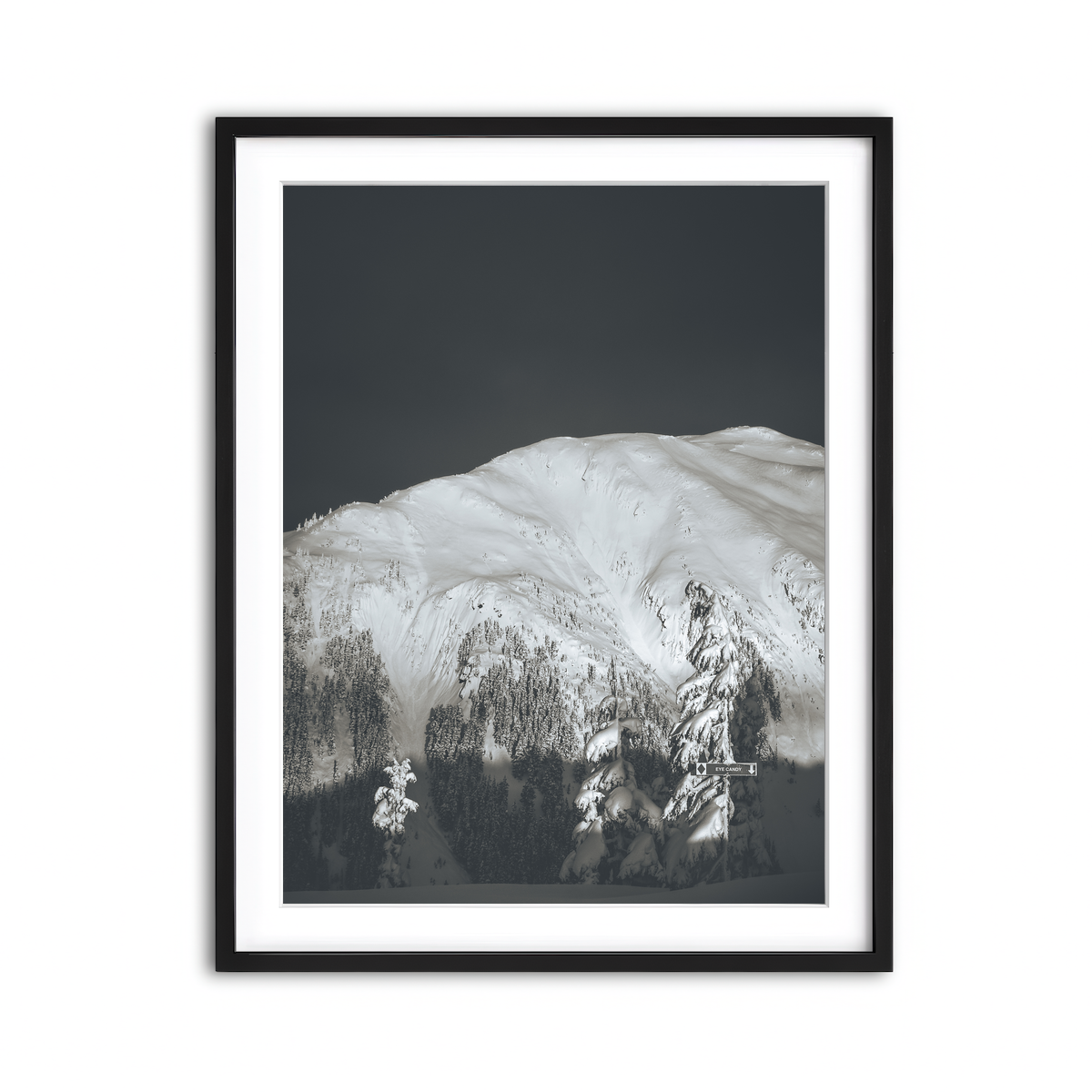 Framed Print 3x4 Black