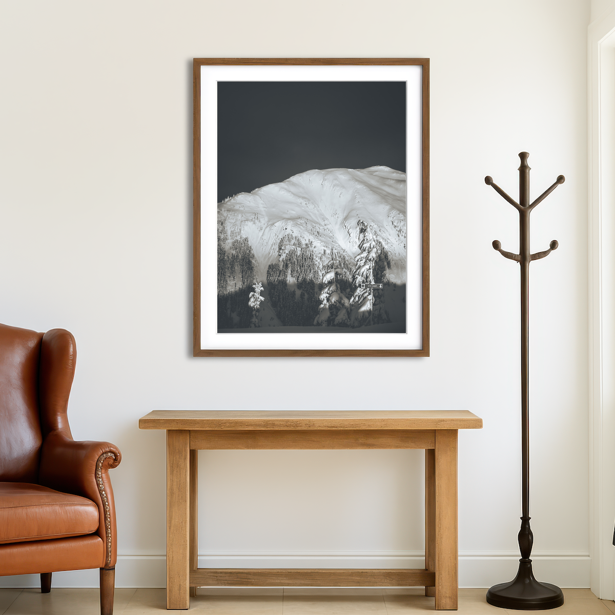 AUTO-MOCKUP ROOM | Shames Mountain 1 Wall Art