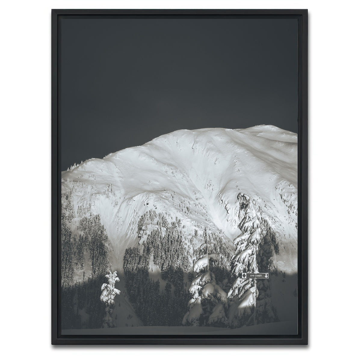 AUTO-MOCKUP WHITE | Shames Mountain 1 | 1 Piece | Black Framed Canvas | group=3x4