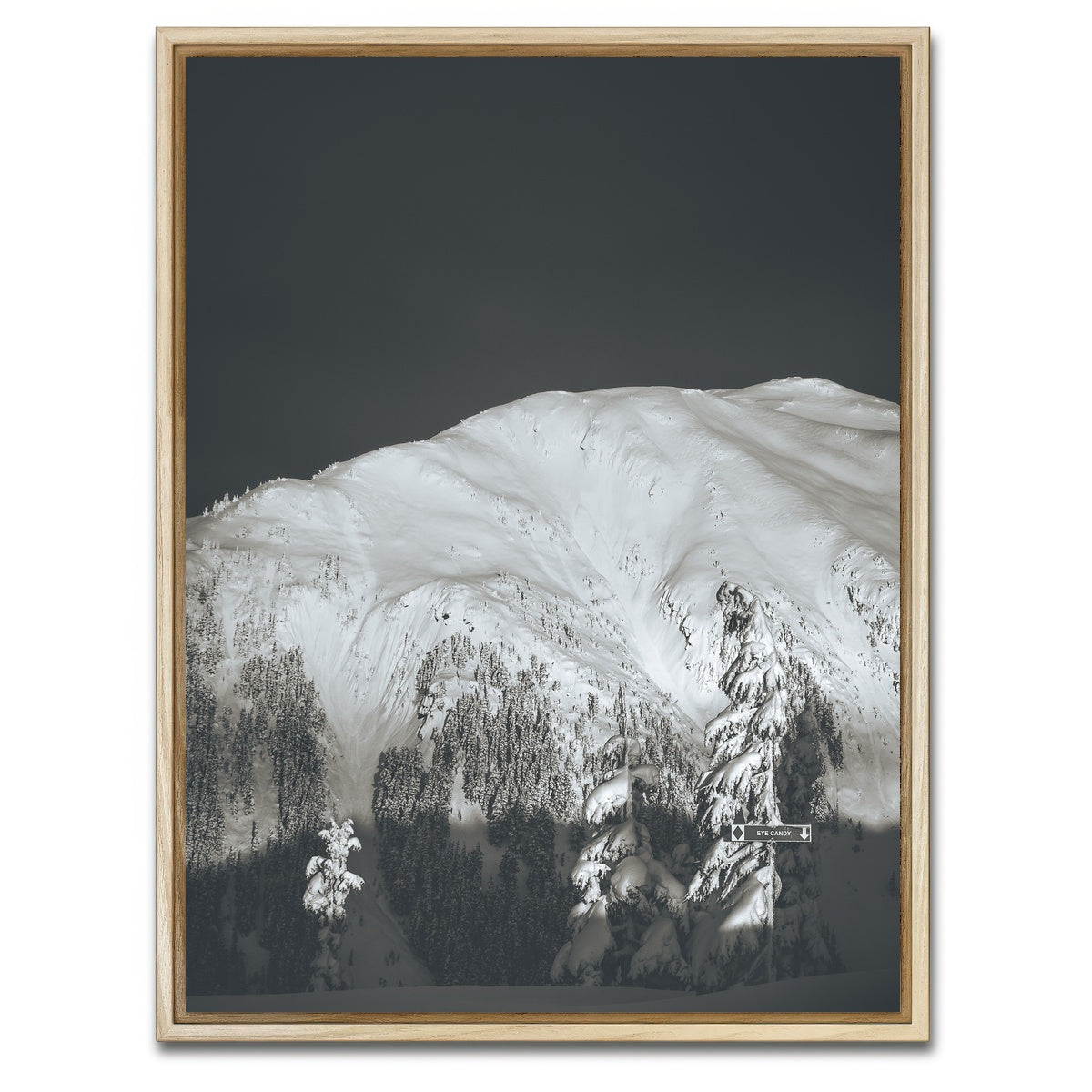 AUTO-MOCKUP WHITE | Shames Mountain 1 | 1 Piece | Natural Framed Canvas | group=3x4