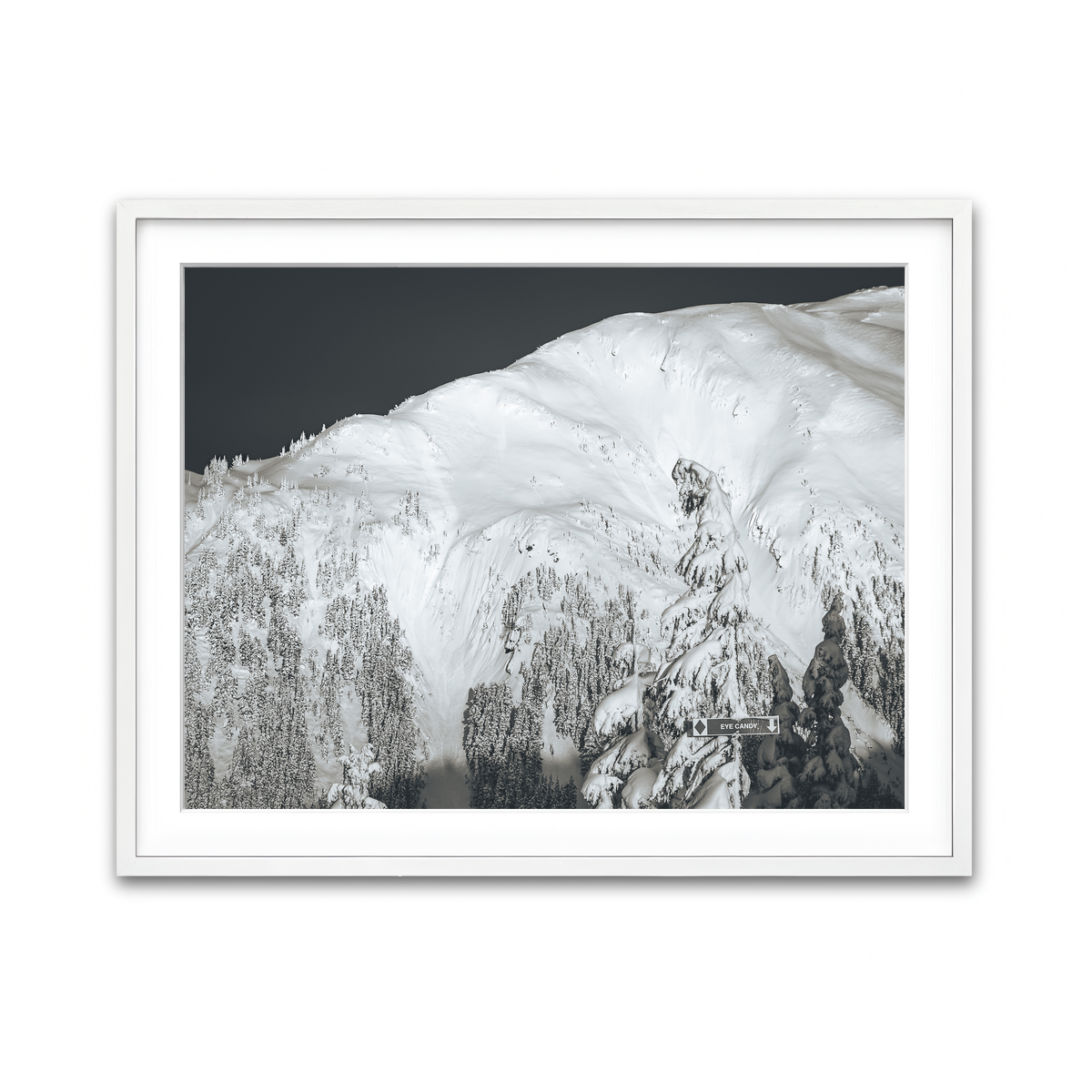 Framed Print 4x3 White