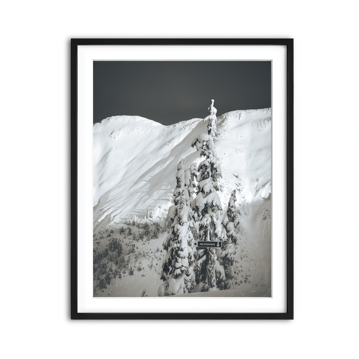 Framed Print 3x4 Black