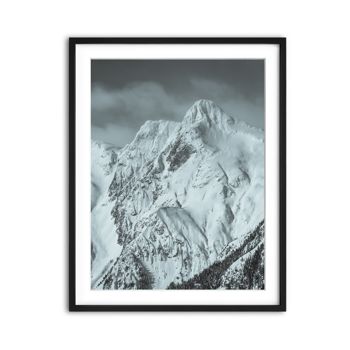 Framed Print 3x4 Black