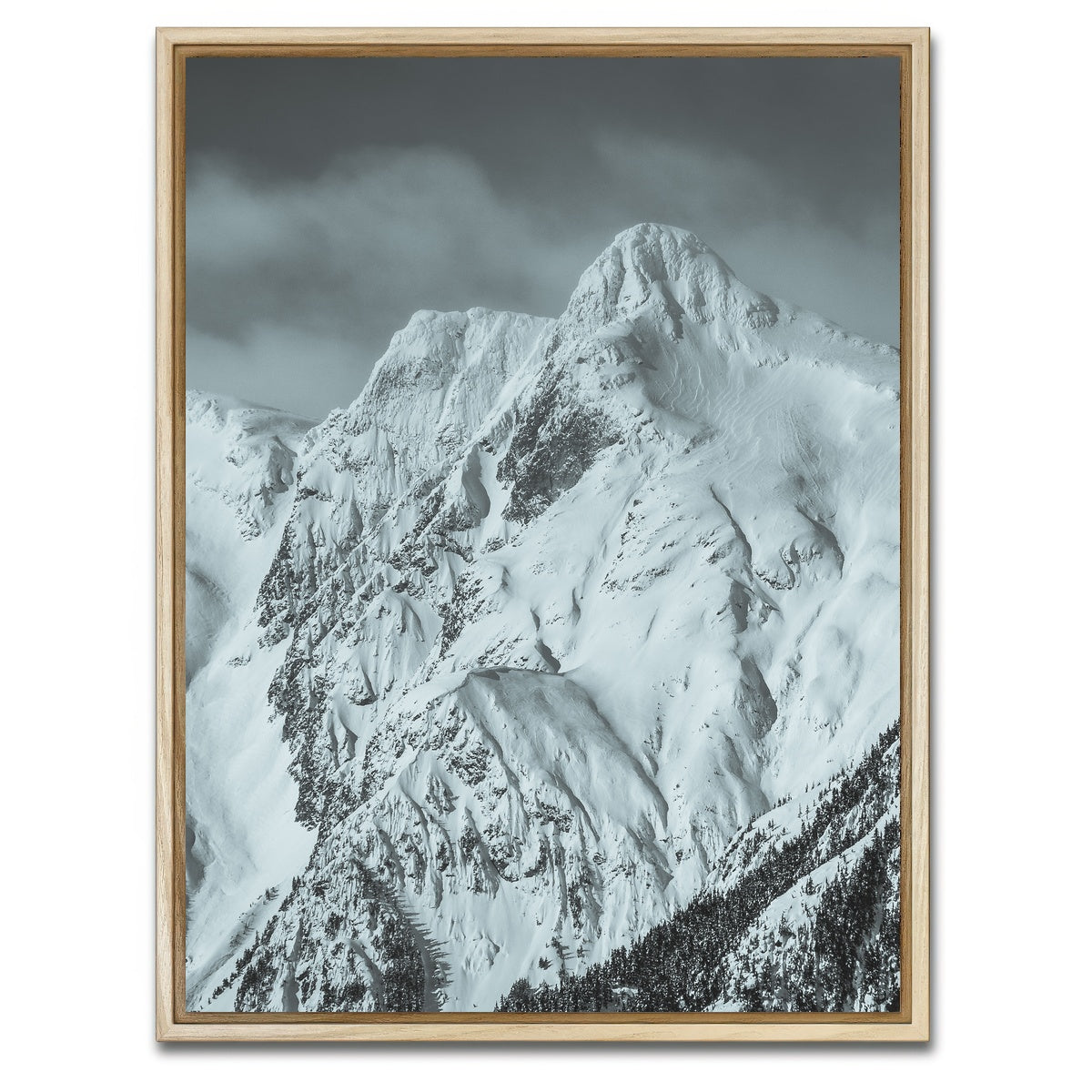 AUTO-MOCKUP WHITE | Shames Mountain 5 | 1 Piece | Natural Framed Canvas | group=3x4