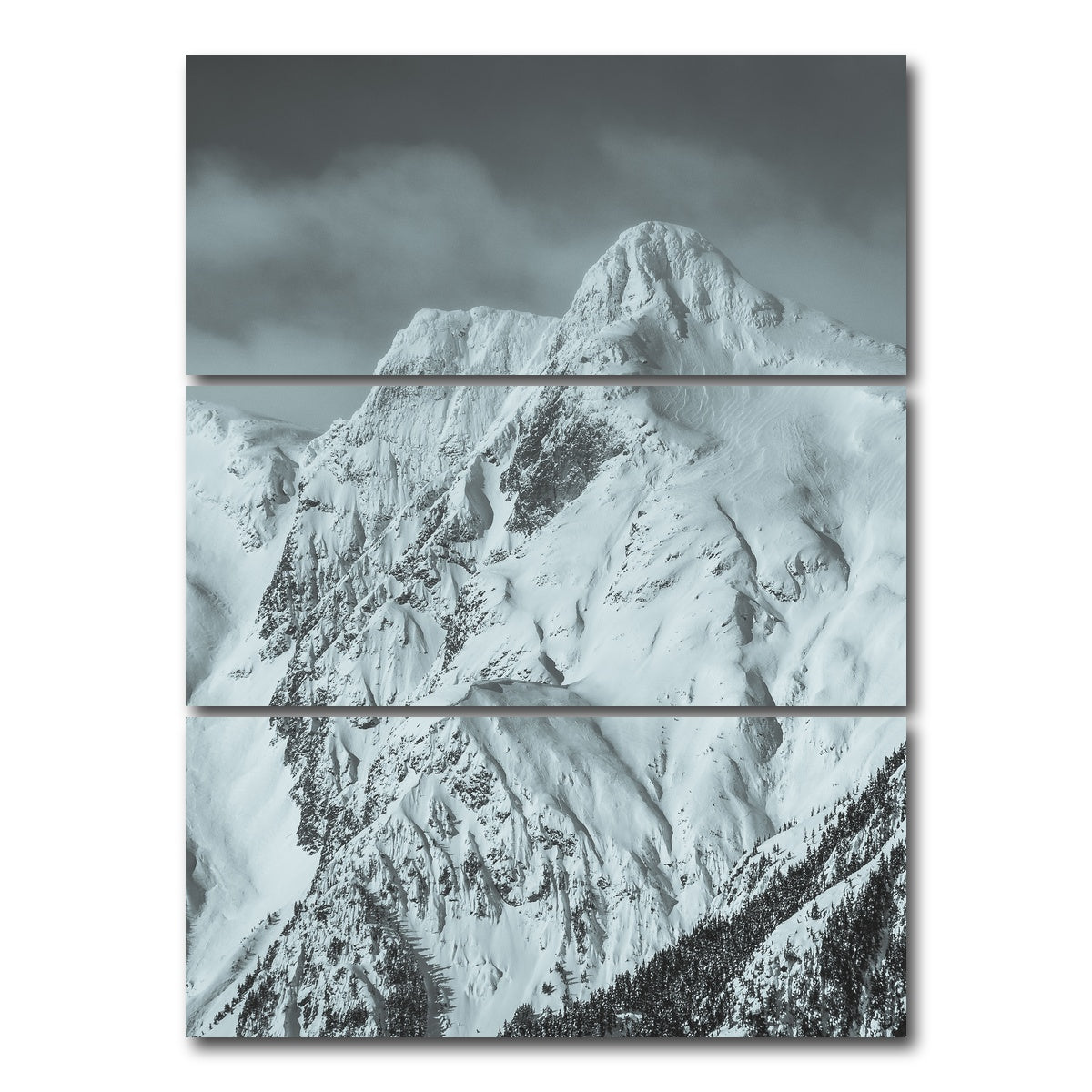AUTO-MOCKUP WHITE | Shames Mountain 5 | 3 Piece | Gallery Wrap Canvas | group=8x18_stacked