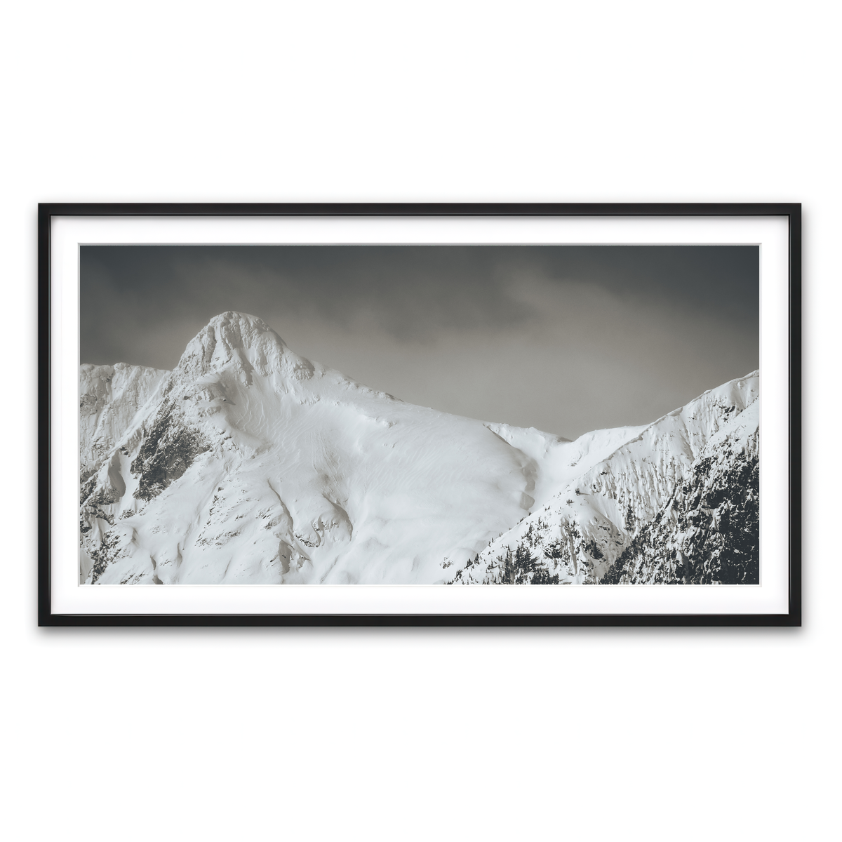 Framed Print 2x1 Black
