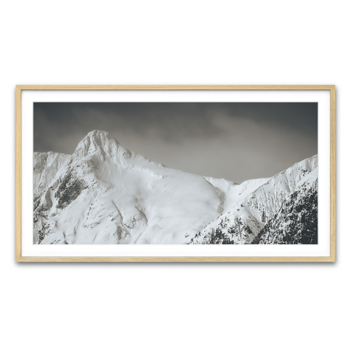 Framed Print 2x1 Natural
