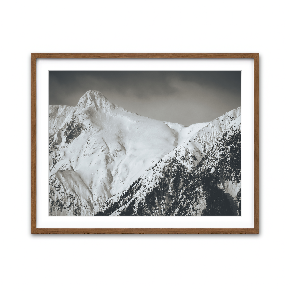 Framed Print 4x3 Walnut