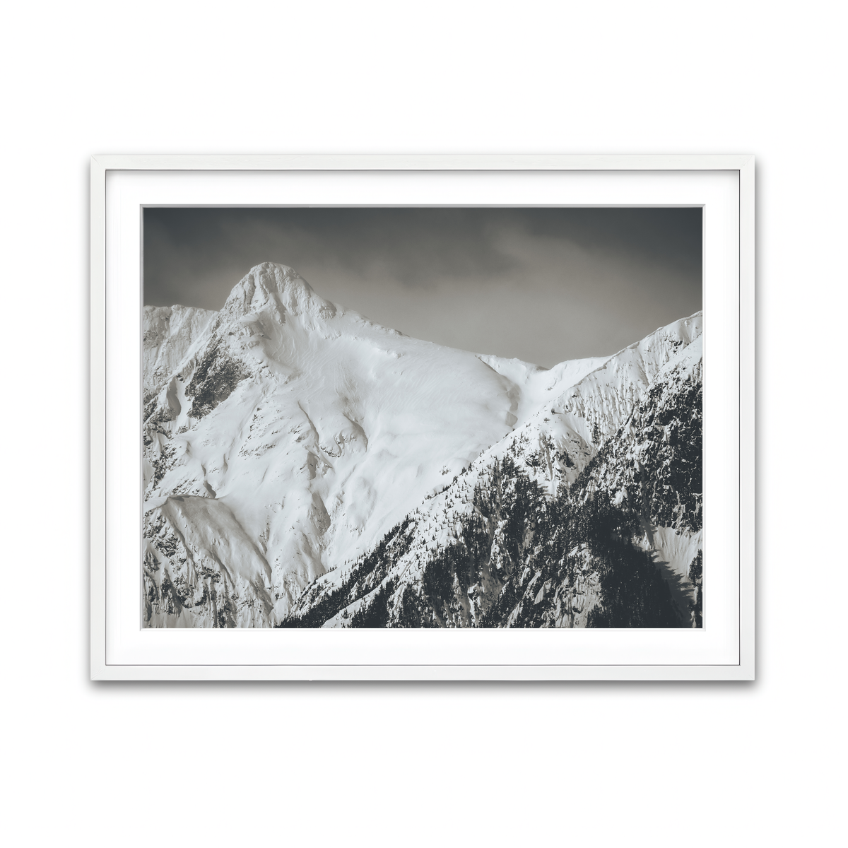 Framed Print 4x3 White