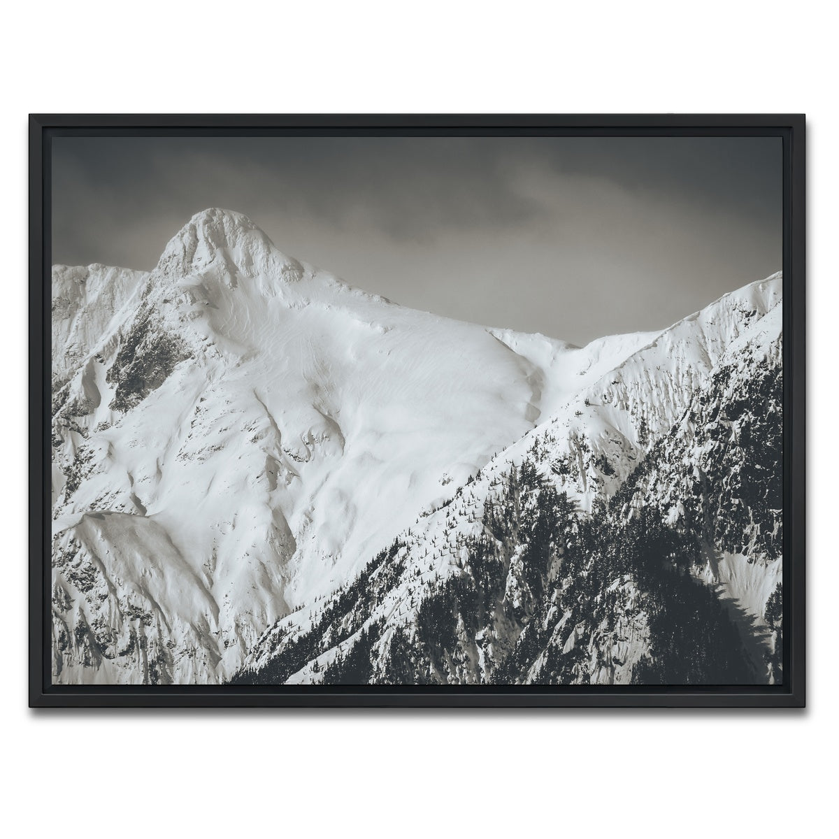 AUTO-MOCKUP WHITE | Shames Mountain 6 | 1 Piece | Black Framed Canvas | group=4x3