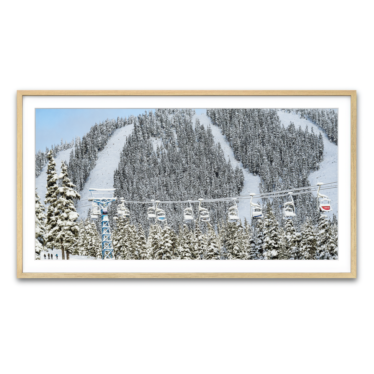 Framed Print 2x1 Natural
