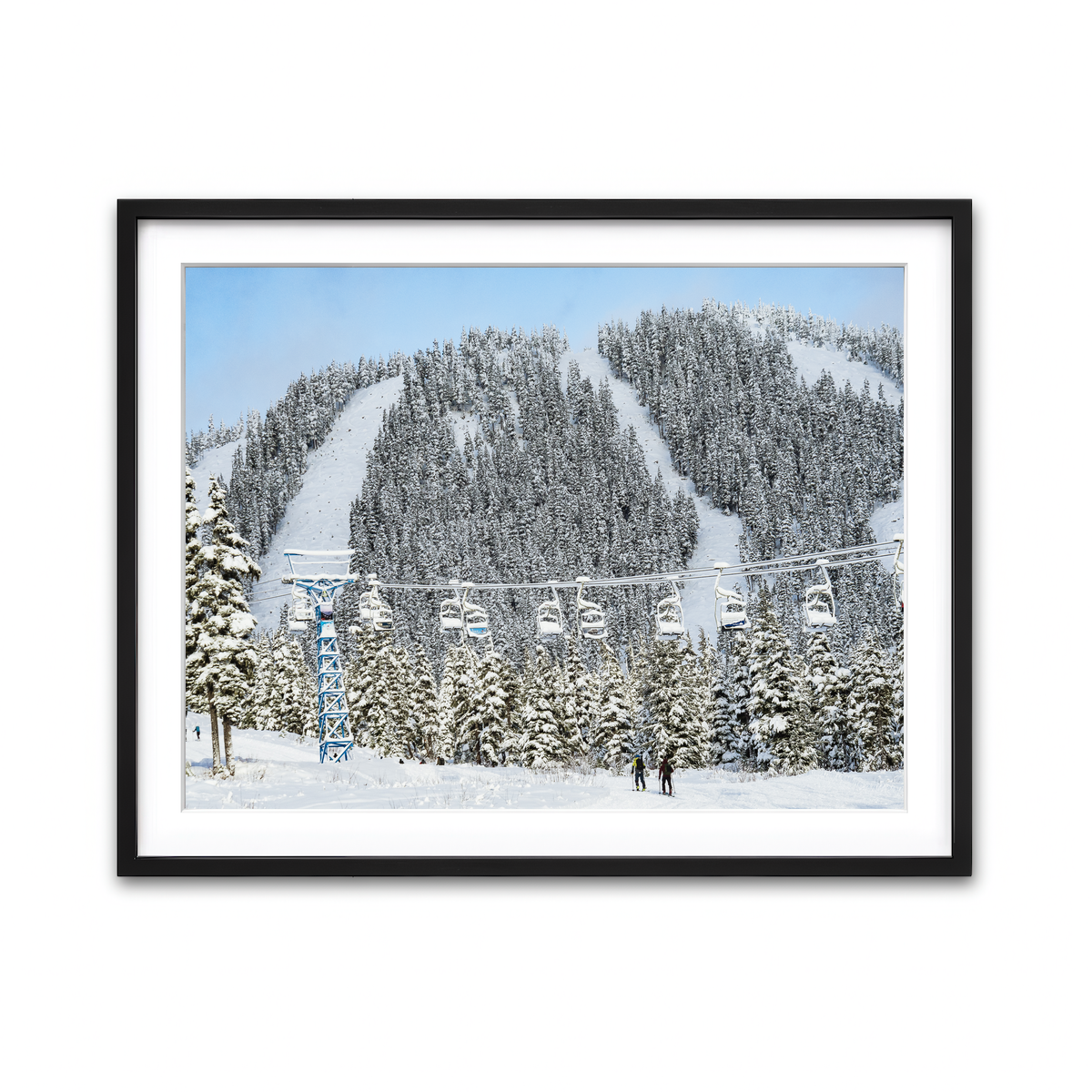 Framed Print 4x3 Black