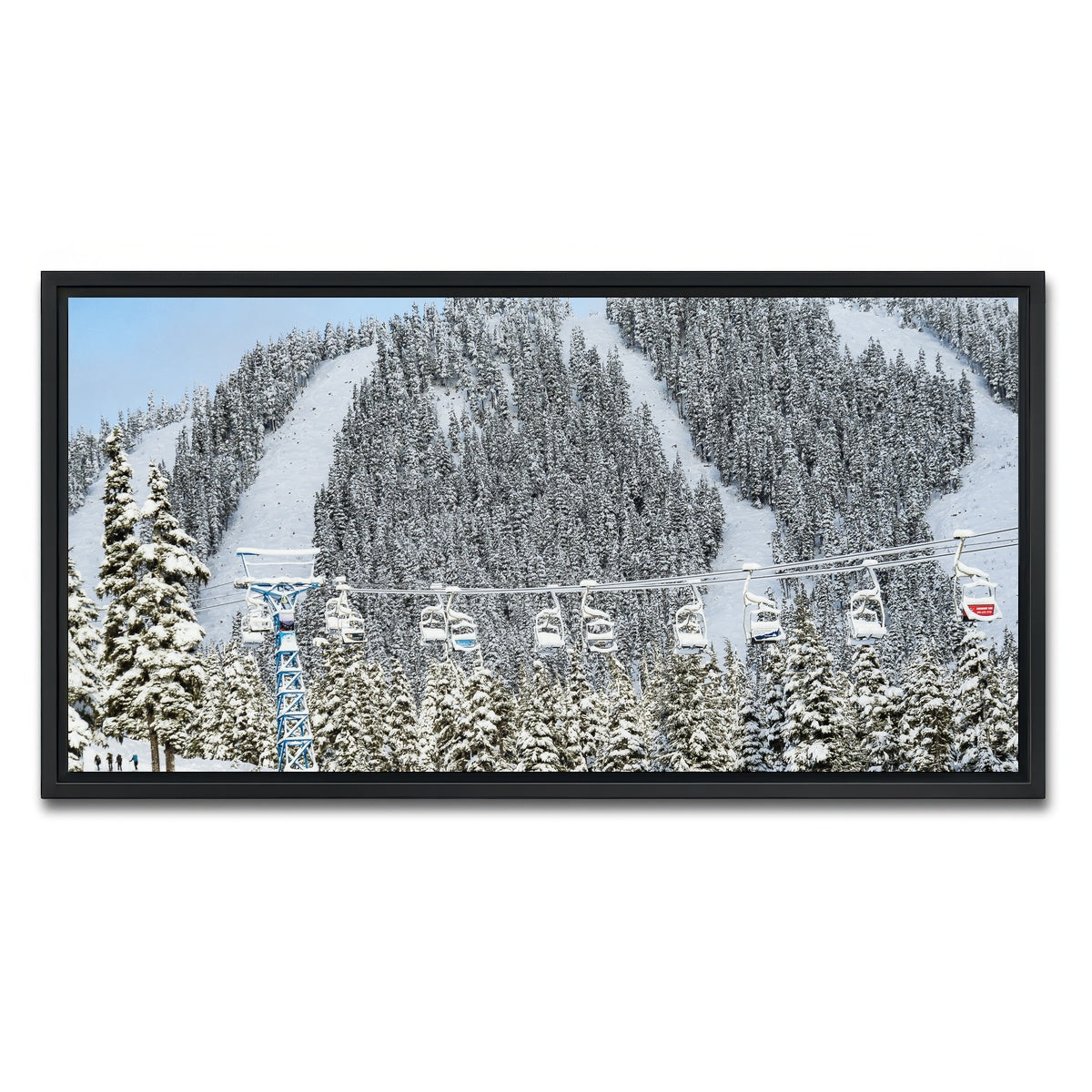 AUTO-MOCKUP WHITE | Shames Mountain Northern BC 1 | 1 Piece | Black Framed Canvas | group=2x1