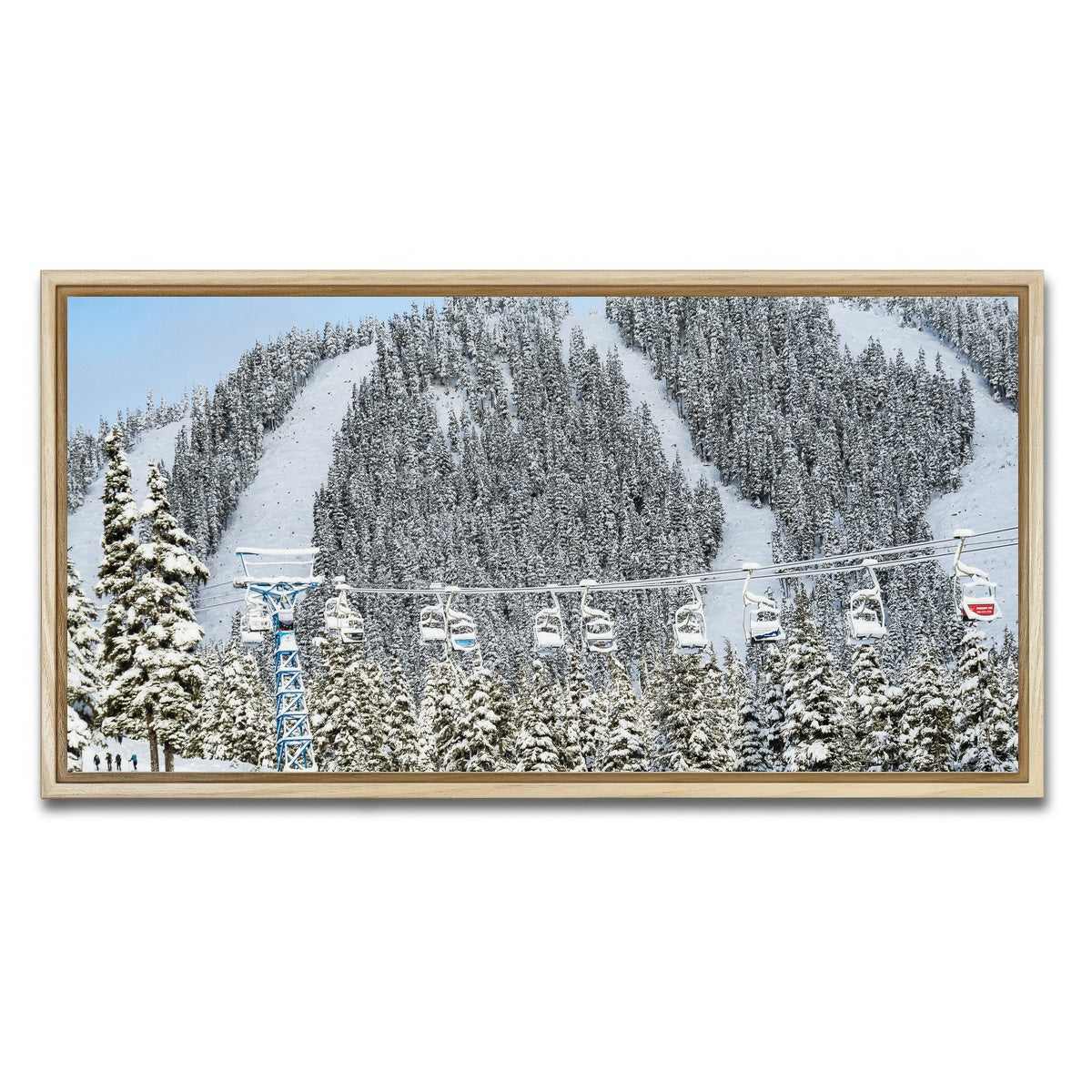AUTO-MOCKUP WHITE | Shames Mountain Northern BC 1 | 1 Piece | Natural Framed Canvas | group=2x1