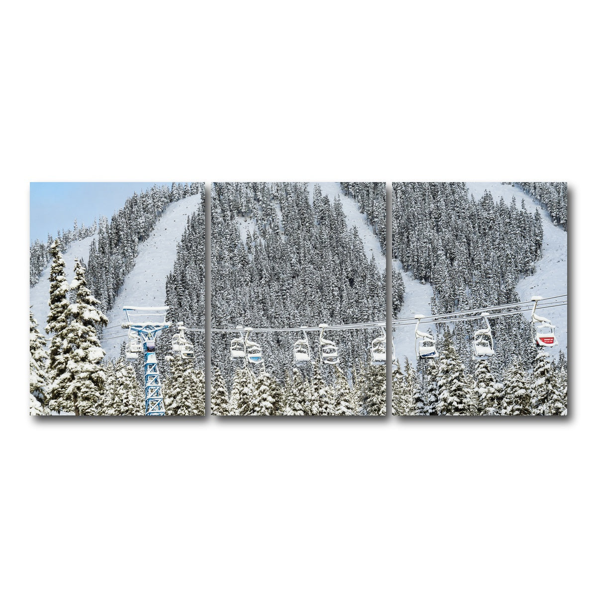 AUTO-MOCKUP WHITE | Shames Mountain Northern BC 1 | 3 Piece | Gallery Wrap Canvas | group=18x24