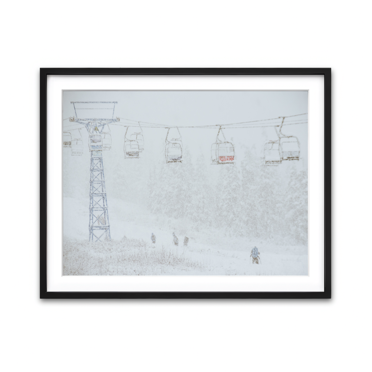 Framed Print 4x3 Black