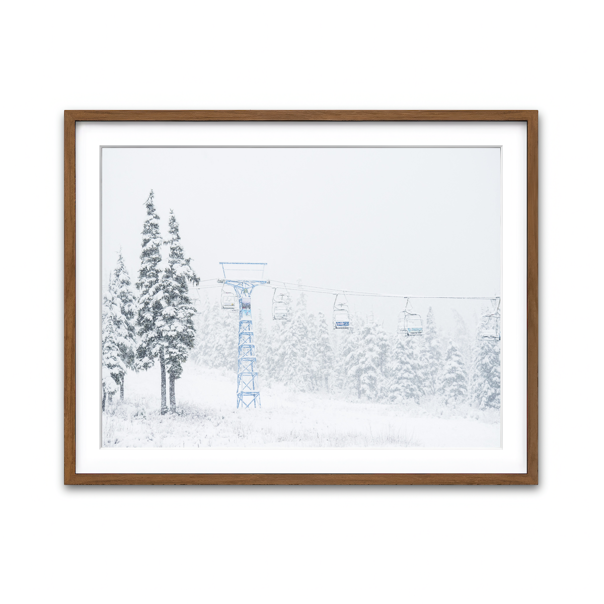Framed Print 4x3 Walnut