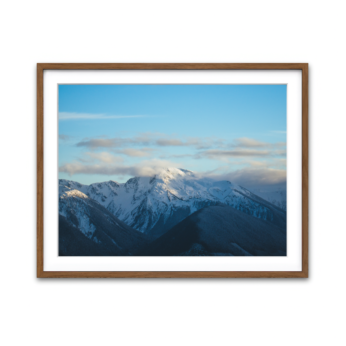Framed Print 4x3 Walnut