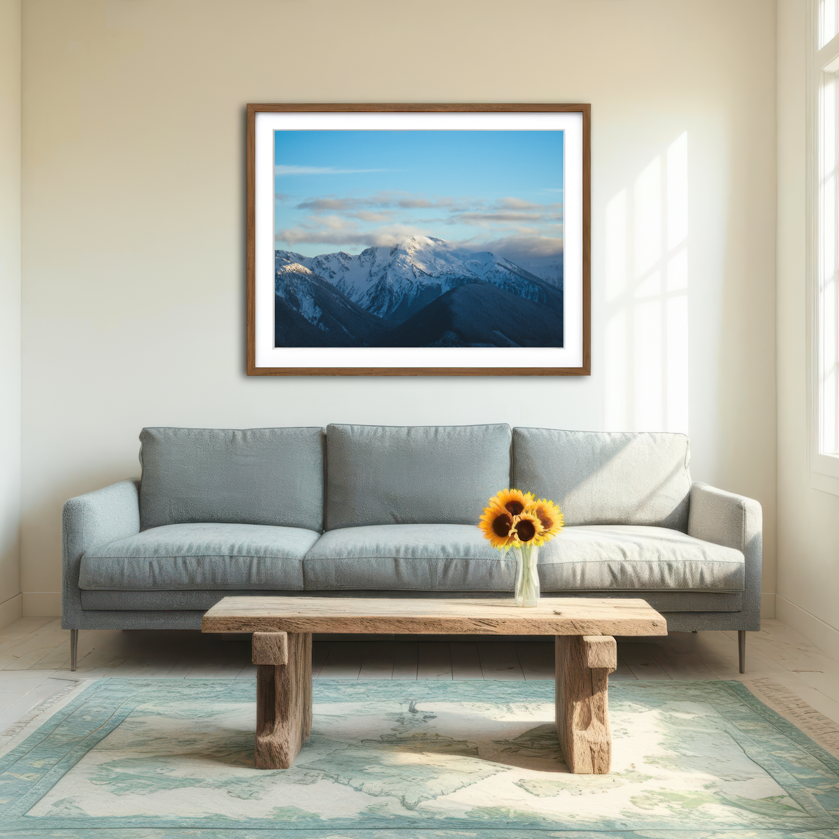 AUTO-MOCKUP ROOM | Shames Mountain Northern BC 4 Wall Art