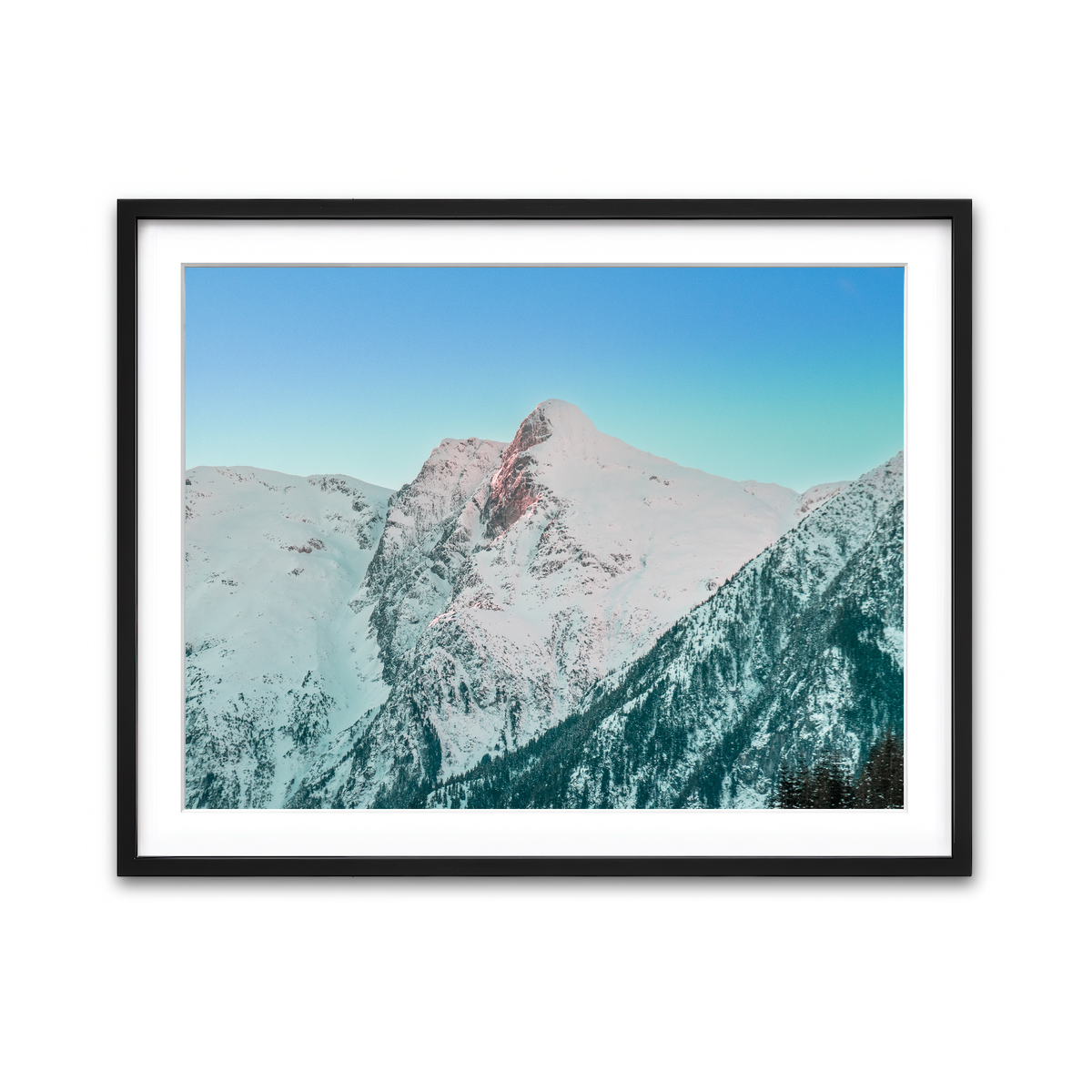 Framed Print 4x3 Black