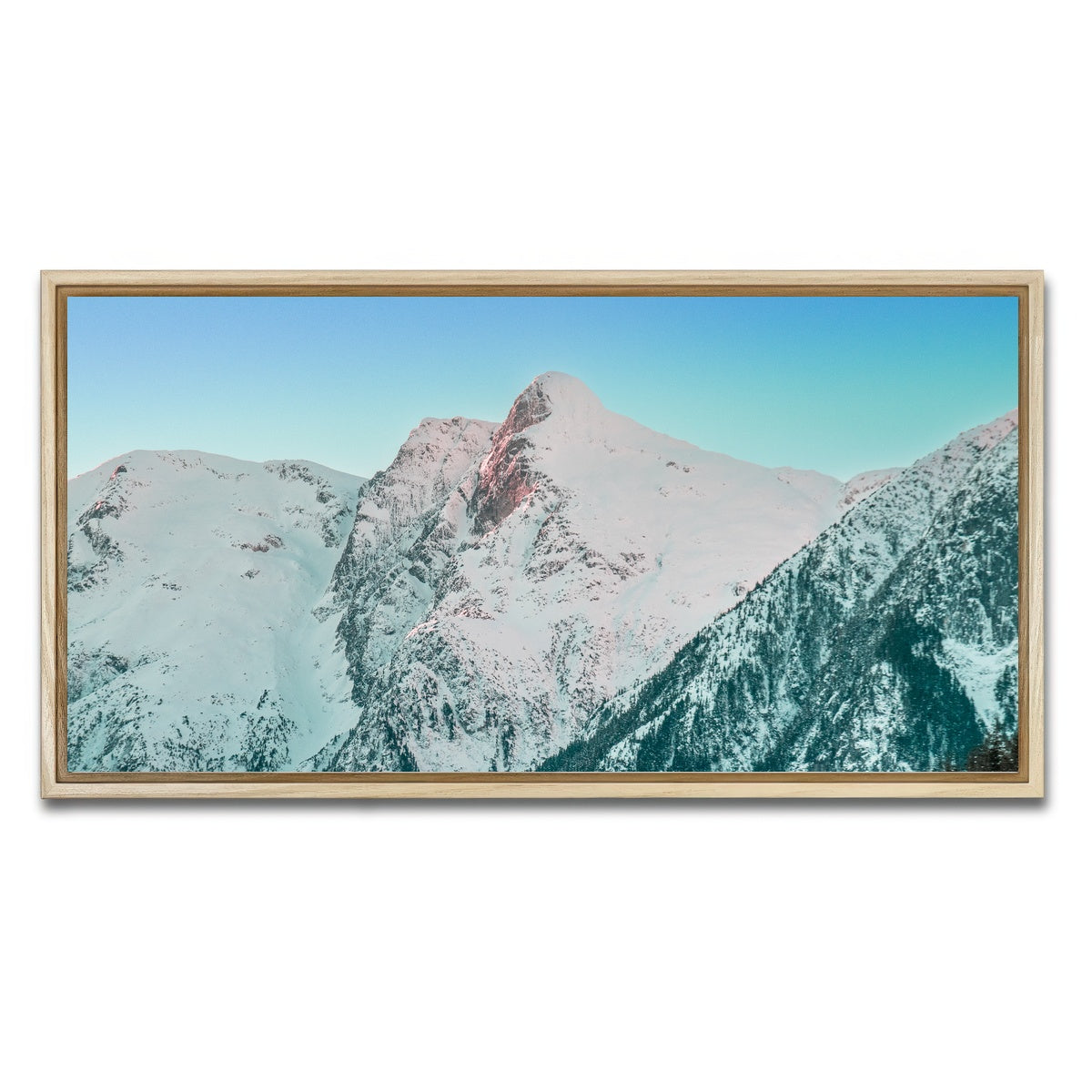 AUTO-MOCKUP WHITE | Shames Mountain Northern BC 5 | 1 Piece | Natural Framed Canvas | group=2x1