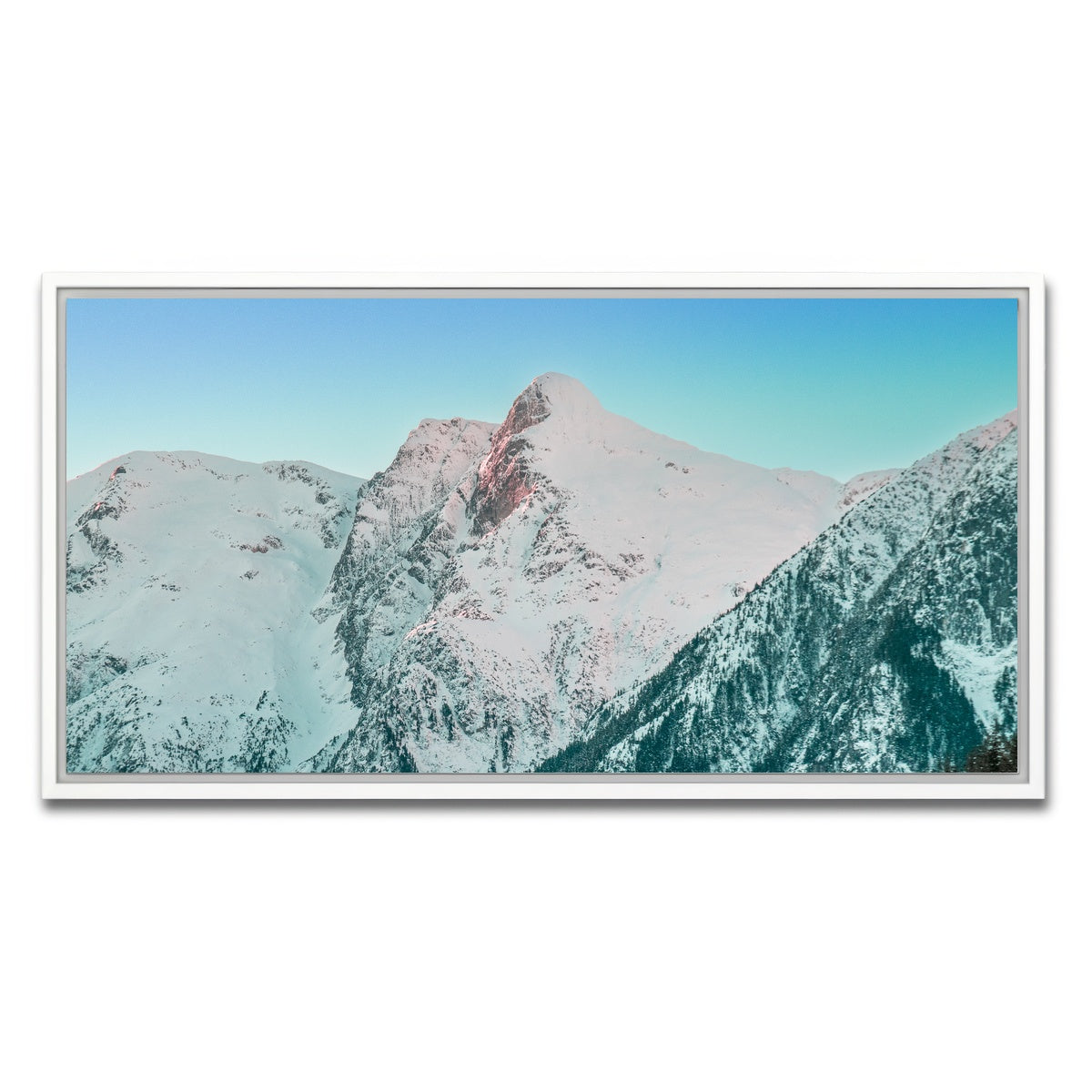 AUTO-MOCKUP WHITE | Shames Mountain Northern BC 5 | 1 Piece | White Framed Canvas | group=2x1