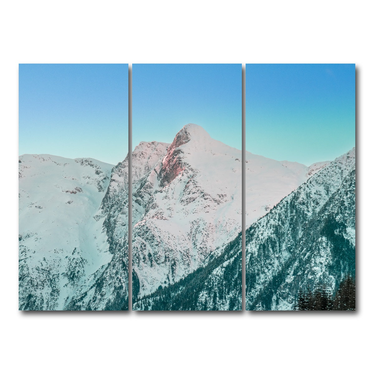 AUTO-MOCKUP WHITE | Shames Mountain Northern BC 5 | 3 Piece | Gallery Wrap Canvas | group=8x18