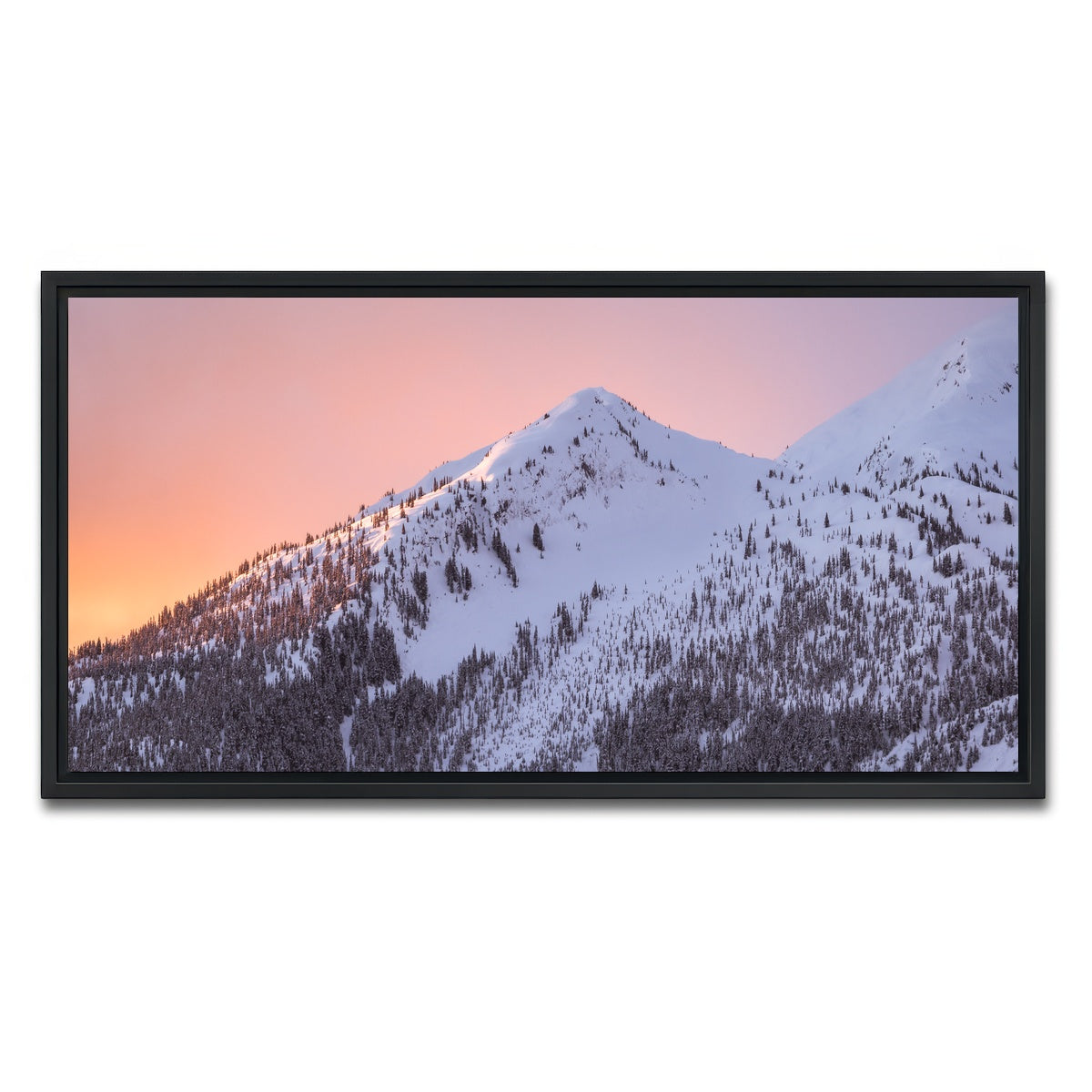 AUTO-MOCKUP WHITE | Shames Mountain Northern BC 6 | 1 Piece | Black Framed Canvas | group=2x1