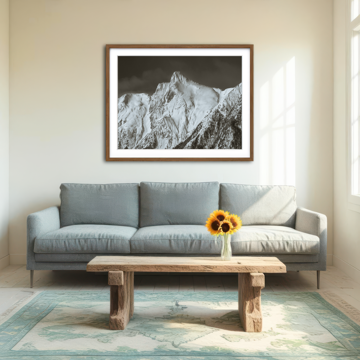 AUTO-MOCKUP ROOM | Shames Mountain Wall Art