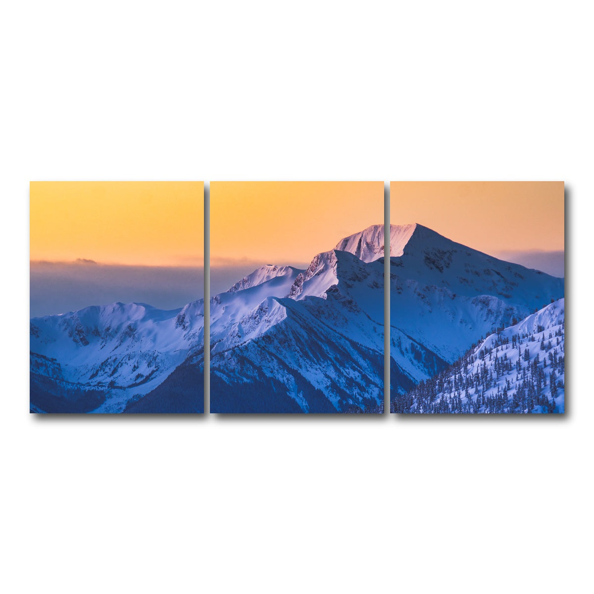 AUTO-MOCKUP WHITE | Shames Sunrise | 3 Piece | Gallery Wrap Canvas | group=18x24
