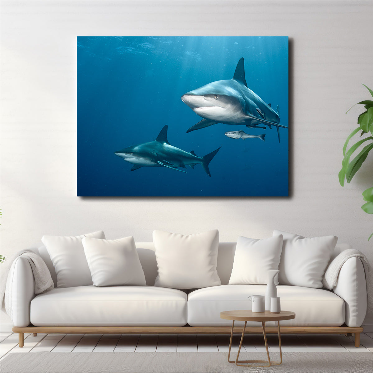 Shark Pair Wall Art