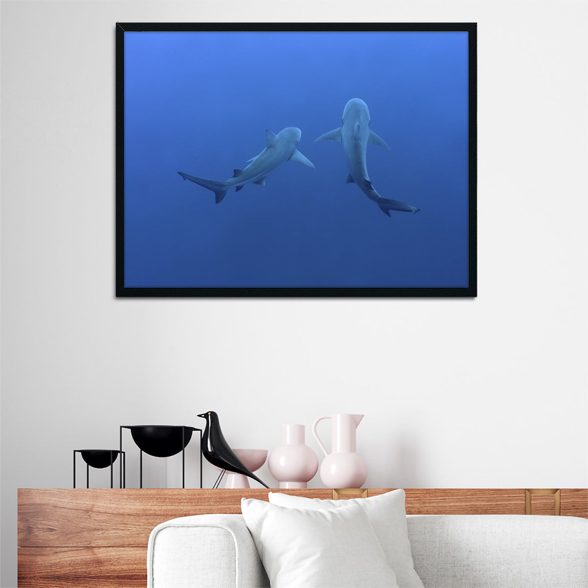 Shark Mates Wall Art
