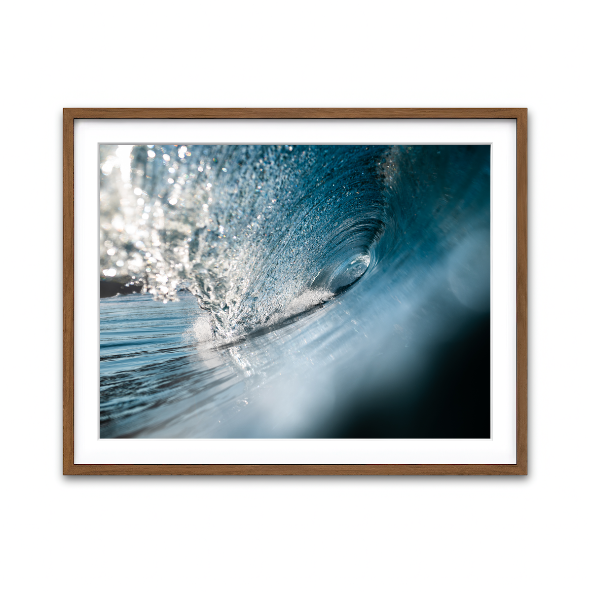 Framed Print 4x3 Walnut