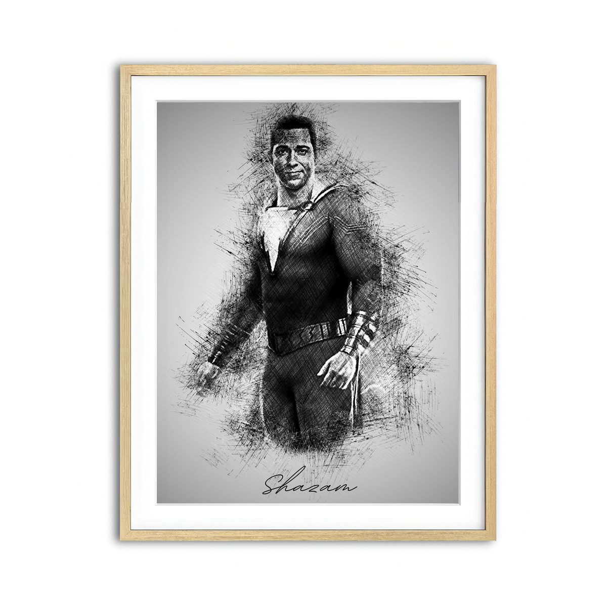 Framed Print 3x4 Natural