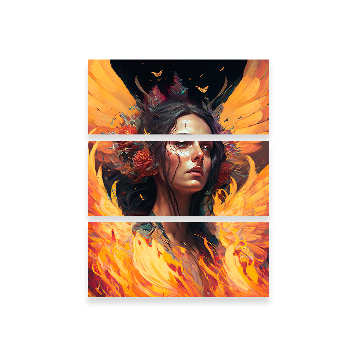 She's On Fire Wall Art
